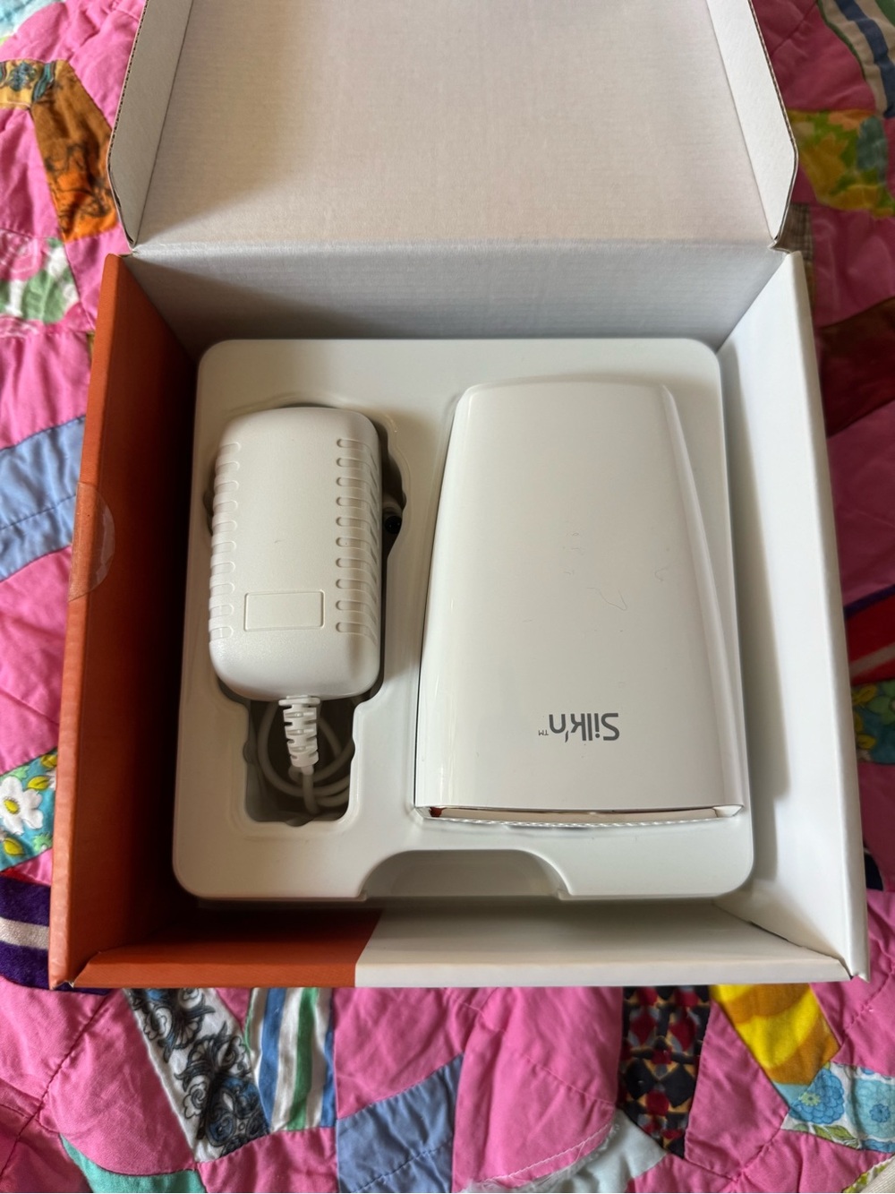 Silk'n White At-Home Facial Hair Removal Device with Power Adapter